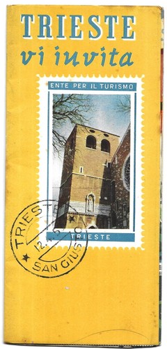 Vintage trieste italy brochure - vintage,