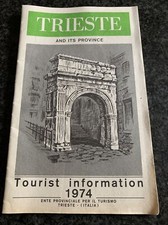 Vintage Travel Tourist Leaflet